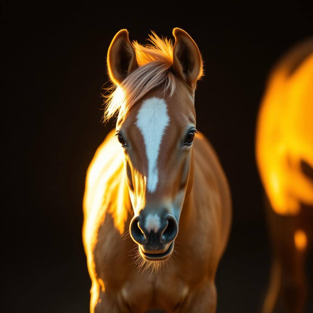 Cavalo Quarto de Milha — Potro · Palomino